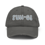 "FUN-GI" Distressed Hat