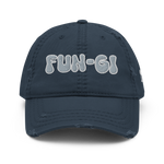"FUN-GI" Distressed Hat