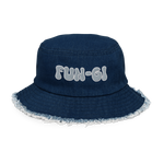"Fun-Gi"Denim Bucket Hat